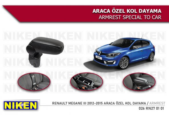MEGANE 3 2011 - 2015 KOLÇAK NİKEN ürün görseli 1