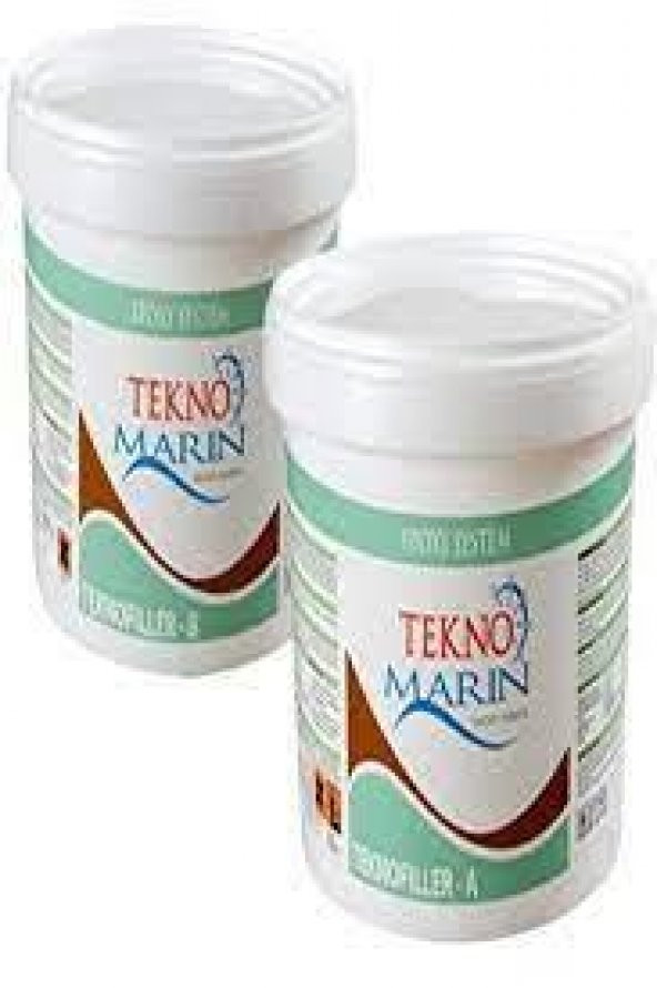 Teknomarin Teknofiller 0.5+0.5 Kg Macun Yeşil + Sarı 1020035 ürün görseli 1