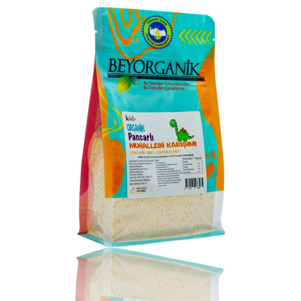 BEYORGANİK Organik Pancarlı Muhallebi Karışımı (ekstra Proteinli) 160gr ürün görseli 1