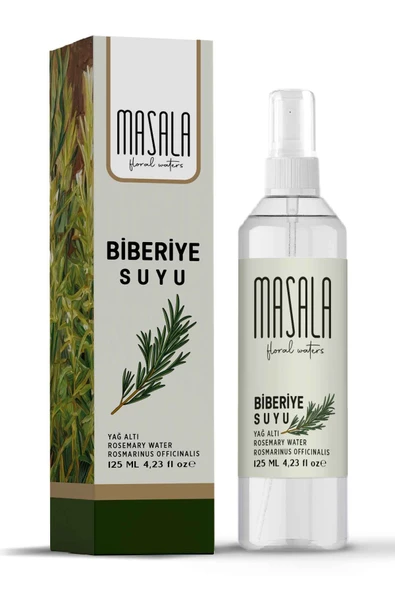 Masala Biberiye Suyu 125 ml - Rosemary Floral Water -Sebum Ve Yağ Dengeleyici Hidrosol ürün görseli 1