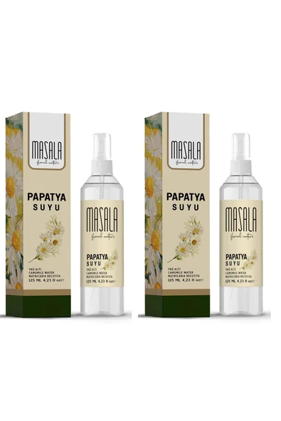 Masala Papatya Suyu 125 ml - Chamomile Floral Water x 2 Adet ürün görseli 1