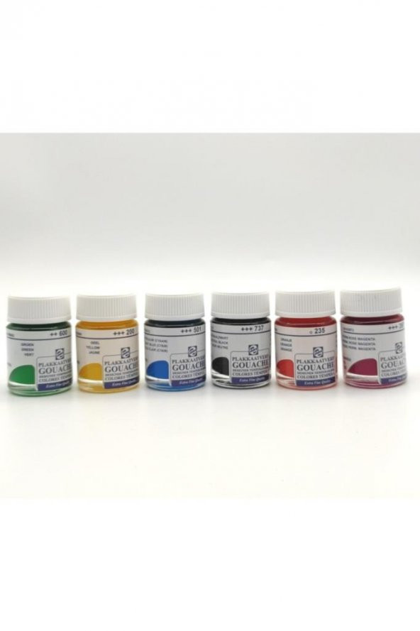 Talens Guaj Boya 16ml 6'lı Set ürün görseli 1