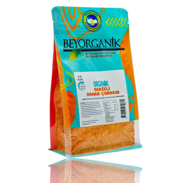 Organik SEBZELİ BAHAR ÇORBASI 80gr  (10 DK HAZIR ) 3adet ürün görseli 1