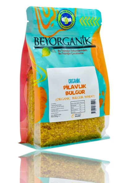 BEYORGANİK Organik Pilavlık Bulgur 500gr ürün görseli 1