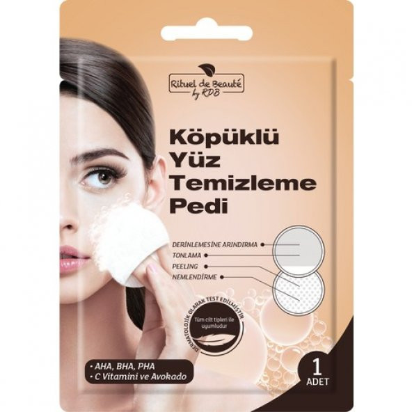 Rituel de Beaute Köpüklü Yüz Temizleme Pedi ürün görseli 1