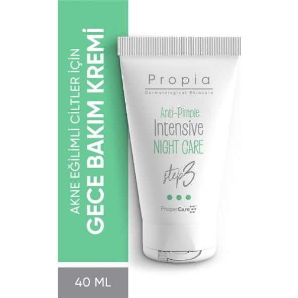 Propia Sivilce Karşıtı Gece Bakım Kremi 40 ML-3468088050084 ürün görseli 1
