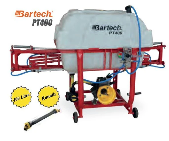 Bartech Pt400 Kanat Ve Şaftlı Pülverizatör 400 Litre ürün görseli 1