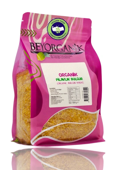 BEYORGANİK Organik Pilavlık Bulgur 1kg ürün görseli 1