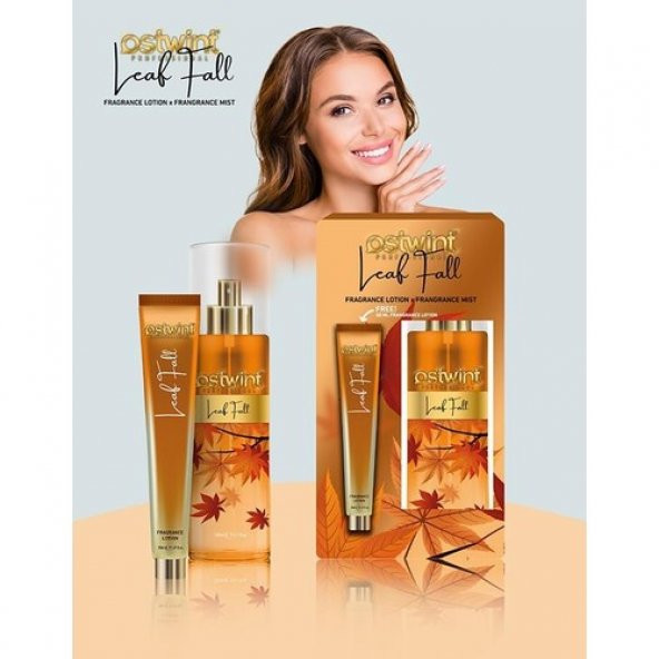 Ostwint Body Mist Fragrances Leaf Fall+ 50 ml Body Lotion ( Gift) 8683835159598 ürün görseli 1