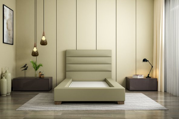 Moly Halley Sandıksız Baza-Başlık Set 80x190 ürün görseli 1