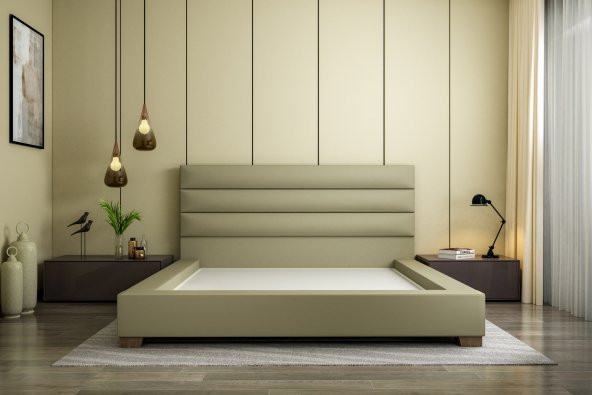 Moly Halley Sandıksız Baza-Başlık Set 140x190 ürün görseli 1