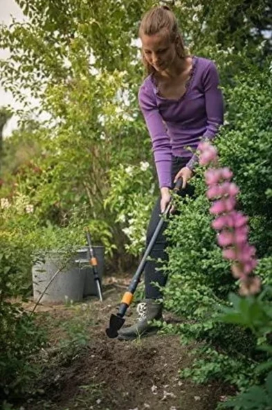 Fiskars 1000734 Quick Fit Çift Taraflı Avlu Spatulası - Resim 4