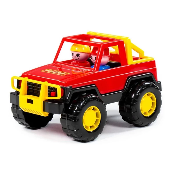 Polesie Oyuncak Safari Jeep 36643, Çocuklar İçin Figürlü Oyuncak Jeep ürün görseli 1