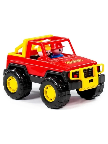 Polesie Oyuncak Safari Jeep 36643, Çocuklar İçin Figürlü Oyuncak Jeep ürün görseli 1