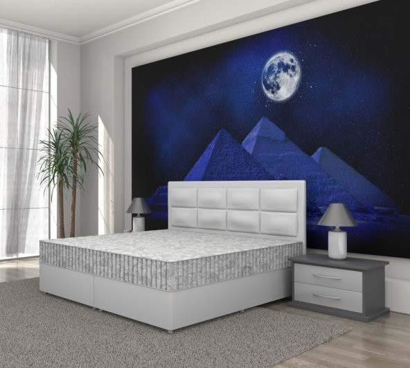 Gorgi Sandıklı Baza Başlık Set 100x200 ürün görseli 1
