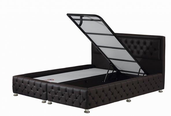 Babil Yatak Sandıklı Baza Başlık Set 180x200 - Resim 2