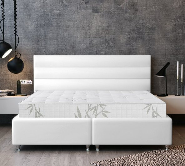 Urartu Yatak Sandıklı Baza Başlık Set 120x200 ürün görseli 1