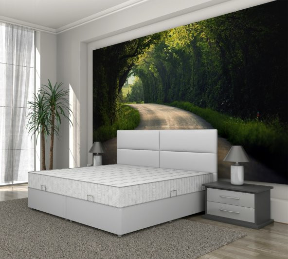 Akad Sandıklı Baza Başlık Set 150x200 ürün görseli 1