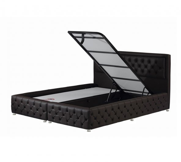 Omana Sandıklı Baza Başlık Set 90x200 - Resim 2