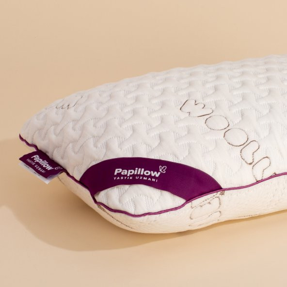PAPILLOW Innovation Wool Lateks Yastık Queen 60*40*12 Raised ürün görseli 1