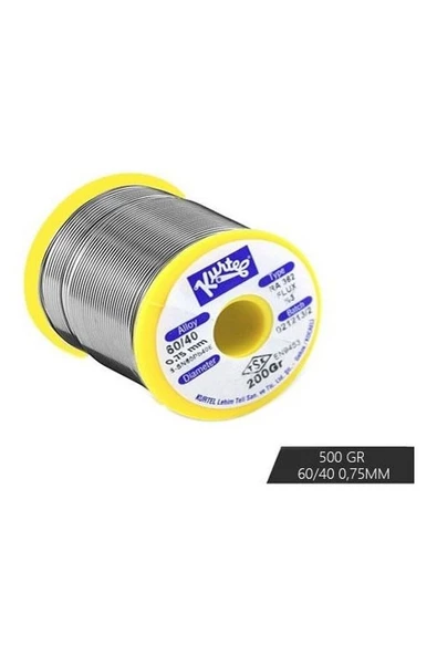 Lehim 500GR 60X40 0.75MM Kurtel ürün görseli 1