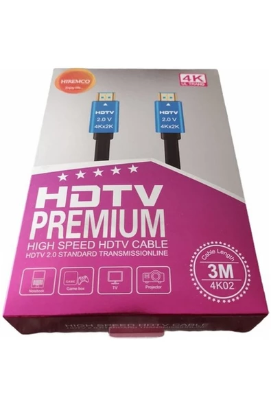 TUNEX 4K HDMI Kablo 2.0V - 3m - Resim 2