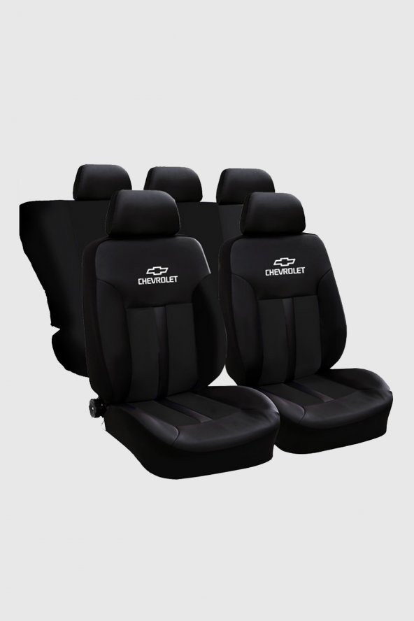 Modern Garaj Chevrolet Aveo, Kalos,lacetti,cruze, Spor Kılıf Oto Koltuk Logolu Kılıfı Seti ürün görseli 1