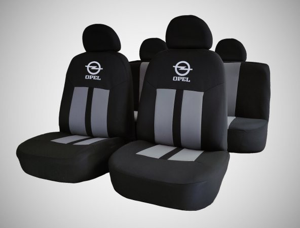Modern Garaj Opel Astra, Corsa, Vectra Uyumlu Logolu Oto Koltuk Kılıf Seti ürün görseli 1
