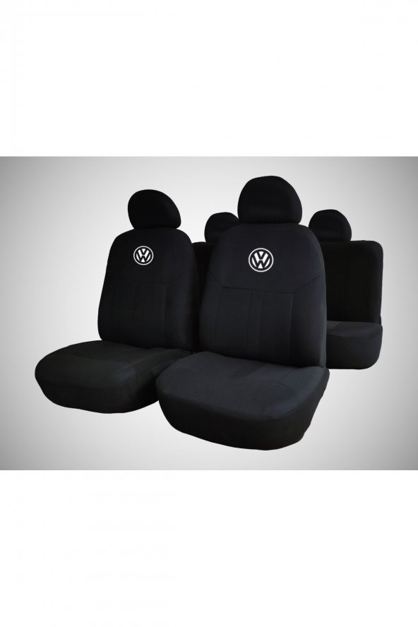Modern Garaj Volkswagen Golf (1,2,3,4,5) Logolu Oto Koltuk Kılıfı Golf Koltuk Kılıfı Golf Kılıf ürün görseli 1