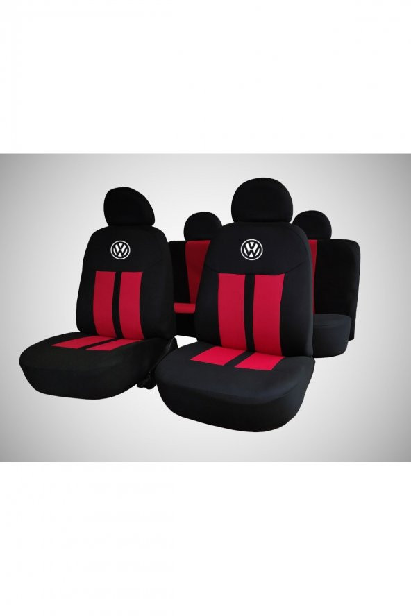 Modern Garaj Volkswagen Golf (1,2,3,4,5) Logolu Oto Koltuk Kılıfı Golf Koltuk Kılıfı Golf Kılıf ürün görseli 1