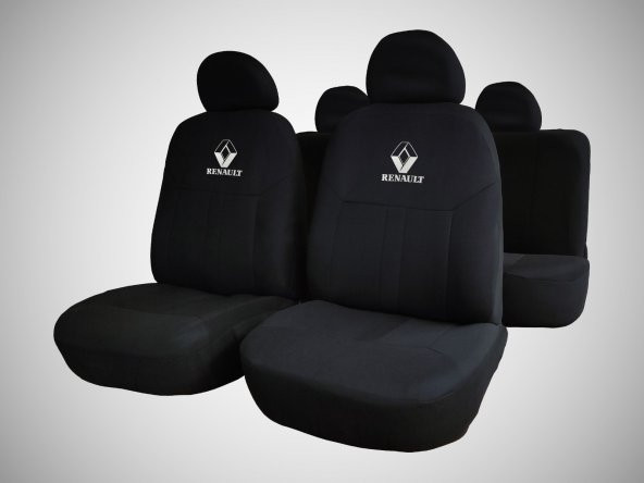 Renault Clio Oto Koltuk Kılıfı Renault Logolu Koltuk Kılıfı ürün görseli 1