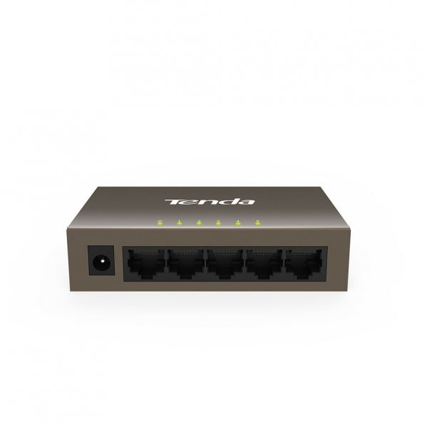 TENDA TEF1005D 5PORT 10100 FAST YÖNETILEMEZ SWITCH ürün görseli 1