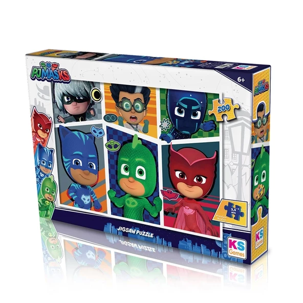 PJM113 KS PJ Masks / 200 Parça Puzzle ürün görseli 1