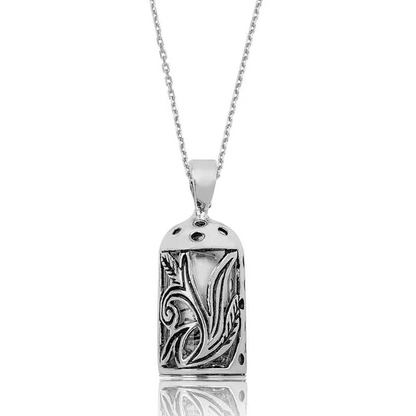 Gümüş Cevşen Dualı Kolye SL1602 ürün görseli 1