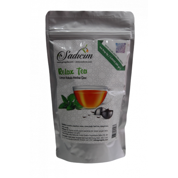 Sadıcım Relax-Limon Kokulu Melisa Çayı 80 Gr Süzen Poşet ürün görseli 1
