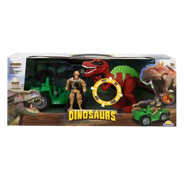 Dinosaurs Dinozor Yakalayıcı Oyun Seti 13 Parça ürün görseli 1