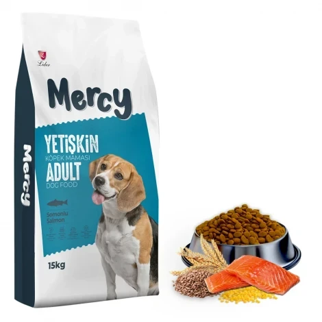 Mercy Somonlu Yetişkin Köpek Maması 15 Kg ürün görseli 1