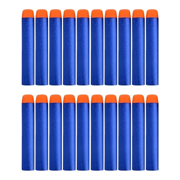 Nerf Mermi 20 Adet Premium Yumuşak Sünger Mermi A Kalite ürün görseli 1