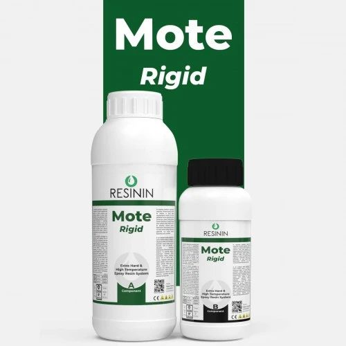 Mote 1600 Gr A+B Yüksek Isı Dayanımlı Şeffaf Epoksi Reçine ürün görseli 1