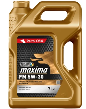 Petrol Ofisi Maxima Fm 5W-30 7 Lt Motor Yağı - 2024 ürün görseli 1