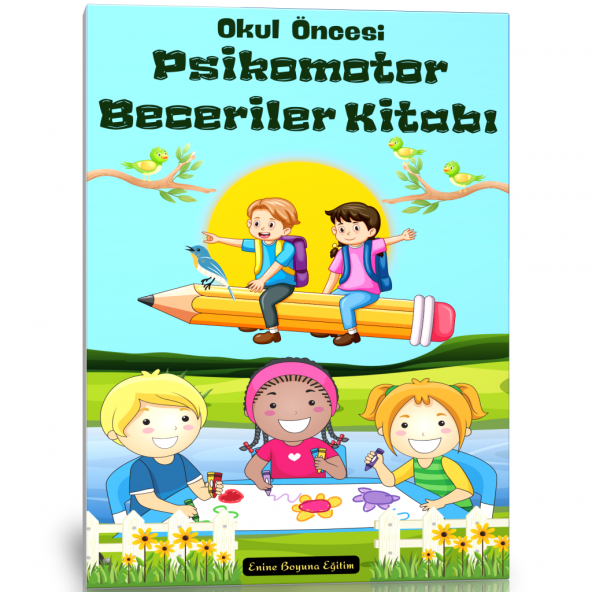 Okul öncesi Psikomotor Beceriler Kitabı ürün görseli 1
