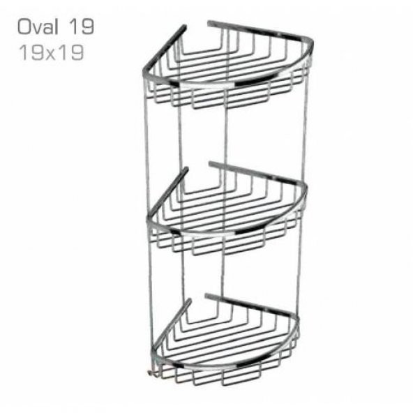 Duxxa Deppot Oval Süngerlik 19x19-3 Kat A.503 ürün görseli 1