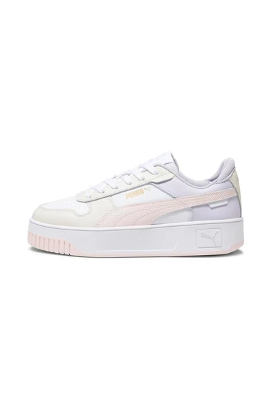 Puma Carina Street 389390 10 Kadın Sneaker Ayakkabı Beyaz Pembe 36-40 ürün görseli 1