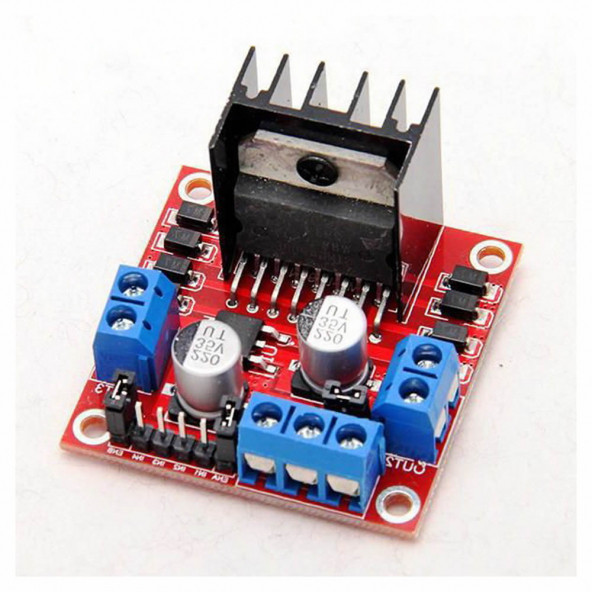 L298N Dual Motor Sürücü Modül - Resim 3