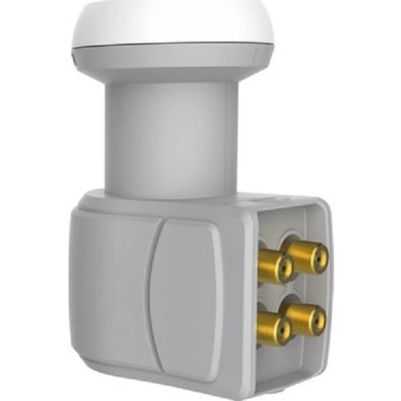 NCPLİNE 4 LÜ QUAD 4 ÇIKIŞLI LNB FULL HD 3D 4K ULTRA HD UYUMLU KORUMA KAPAKLI ANTEN ÇANAK  SİNYAL ürün görseli 1