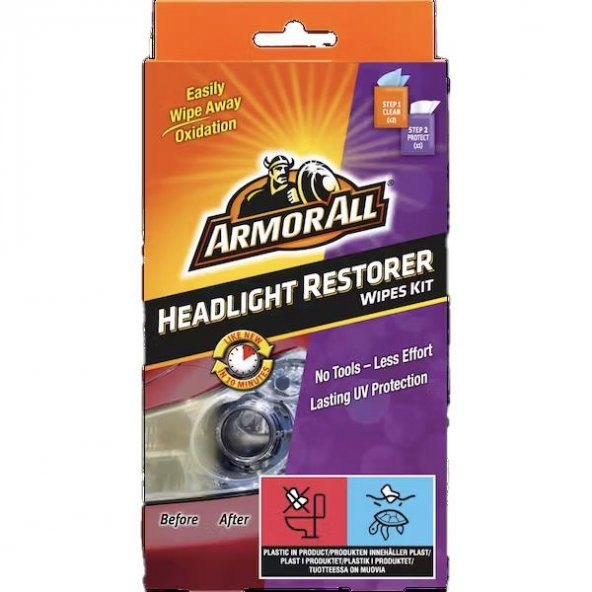 Armor All Far Resterasyon Mendil Seti ürün görseli 1