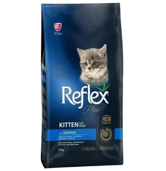 Reflex Plus Kitten Somonlu Yavru Kedi Maması 15 Kg ürün görseli 1