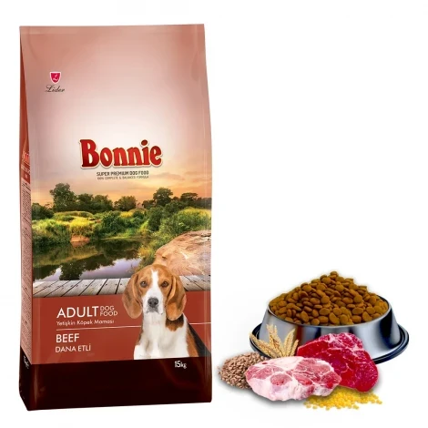 Bonnie Dana Etli Yetişkin Köpek Maması 15 Kg ürün görseli 1