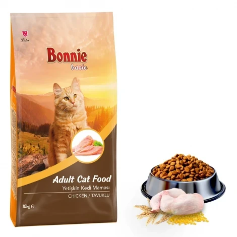 Bonnie Tavuklu Yetişkin Kedi Maması 10 Kg ürün görseli 1