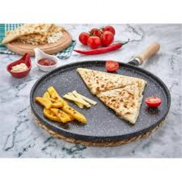 Hamarat Gözleme Tava 36 Cm Döküm Granit ürün görseli 1